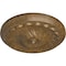 Ekena Millwork Flower Spiral Ceiling Medallion (Fits Canopies up to 2"), 12 1/4"OD x 2 1/4"P, Rubbed Bronze CM12FLRZS - alternate 5